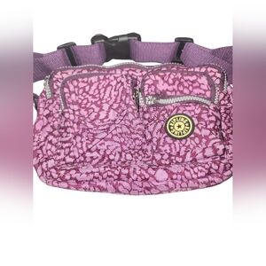 Kipling Convertible Crossbody And Waist Bag Missing Strap And Broken Zip Tag
